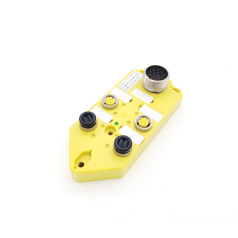 M12 总线4位分线盒 插座式