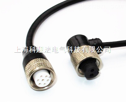 M12弯头直头连接器产品对比实拍