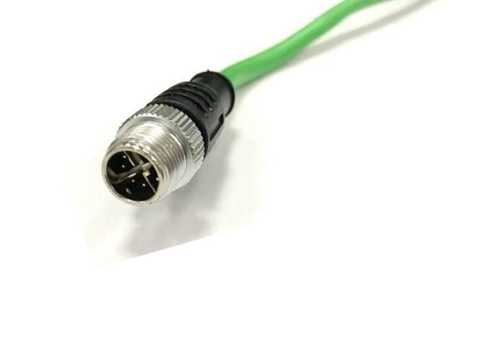 M12工业以太网连接器X键位插头