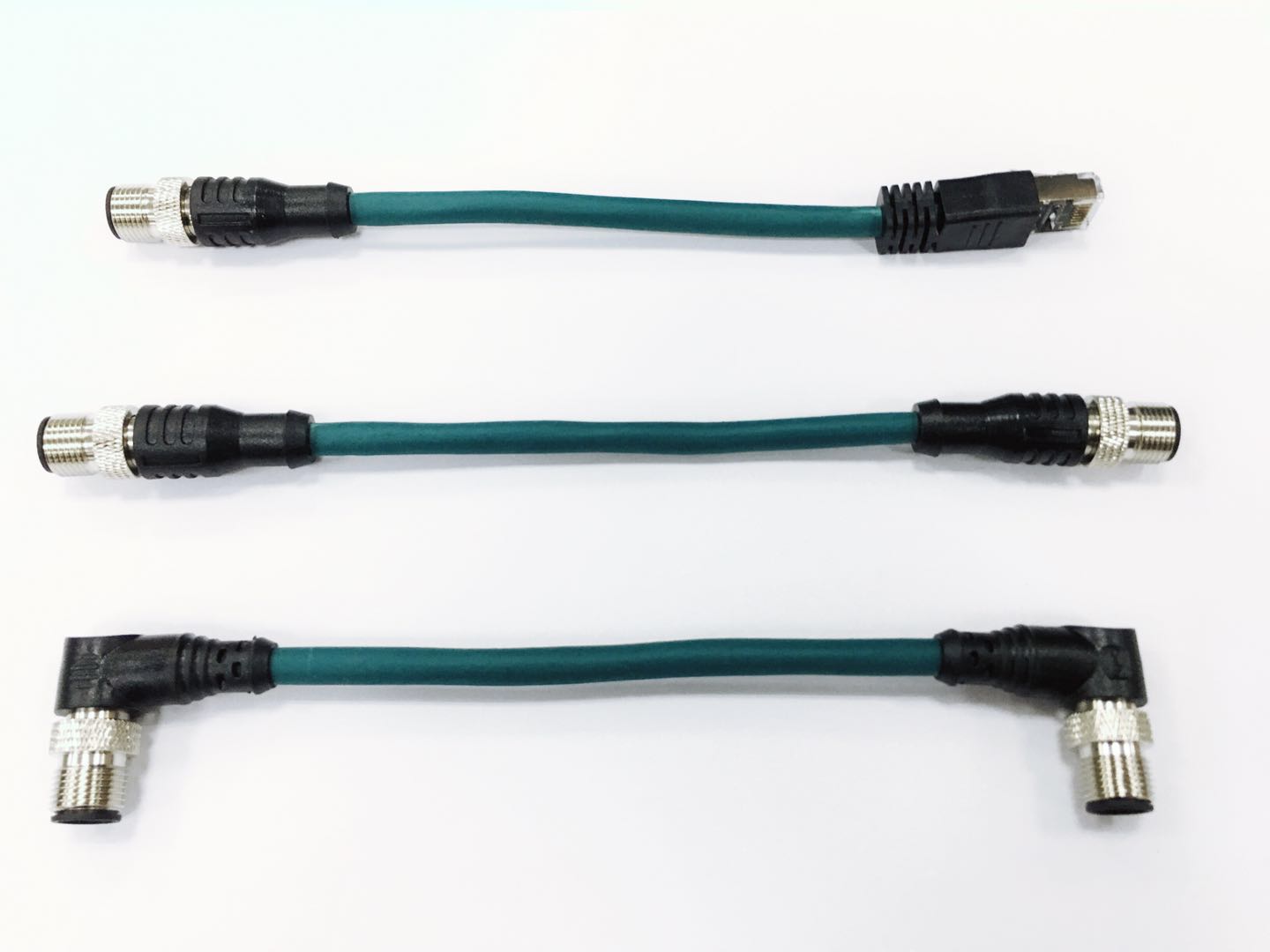 M12接头8PIN接RJ45网线头厂家